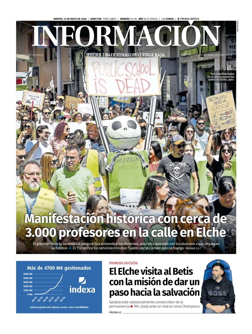 Diario Informacion (Elche y Vega Baja) — 12/05