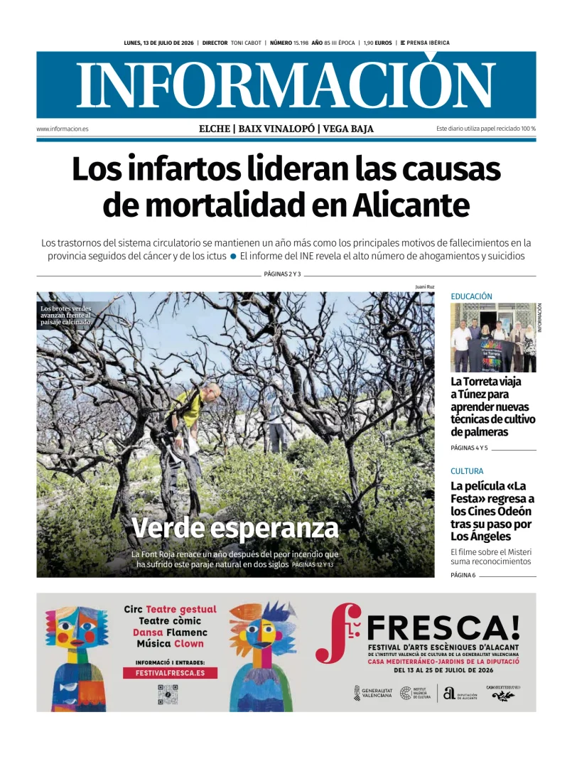 Diario Informacion (Elche y Vega Baja) — 13/07
