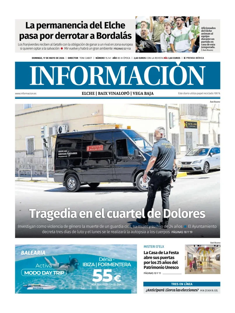 Diario Informacion (Elche y Vega Baja) — 17/05