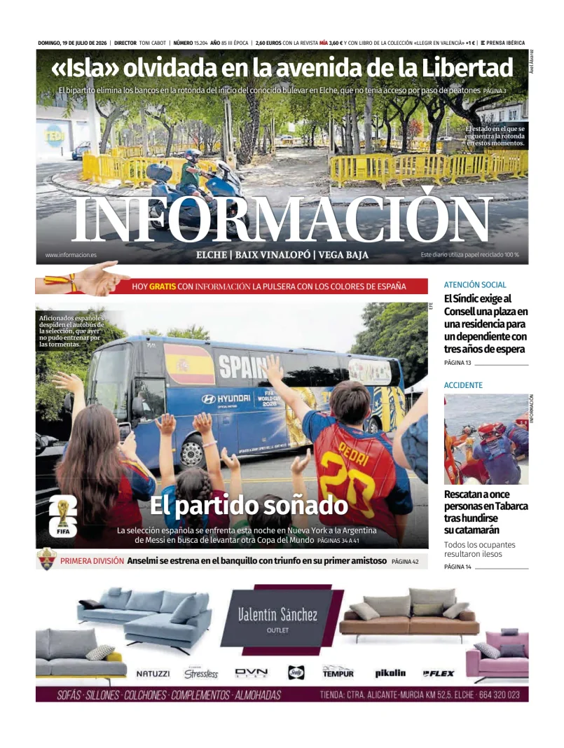 Diario Informacion (Elche y Vega Baja) — 19/07