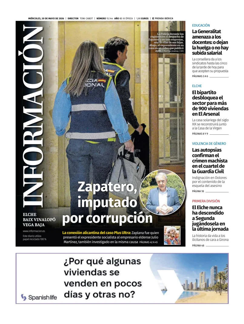 Diario Informacion (Elche y Vega Baja) — 20/05