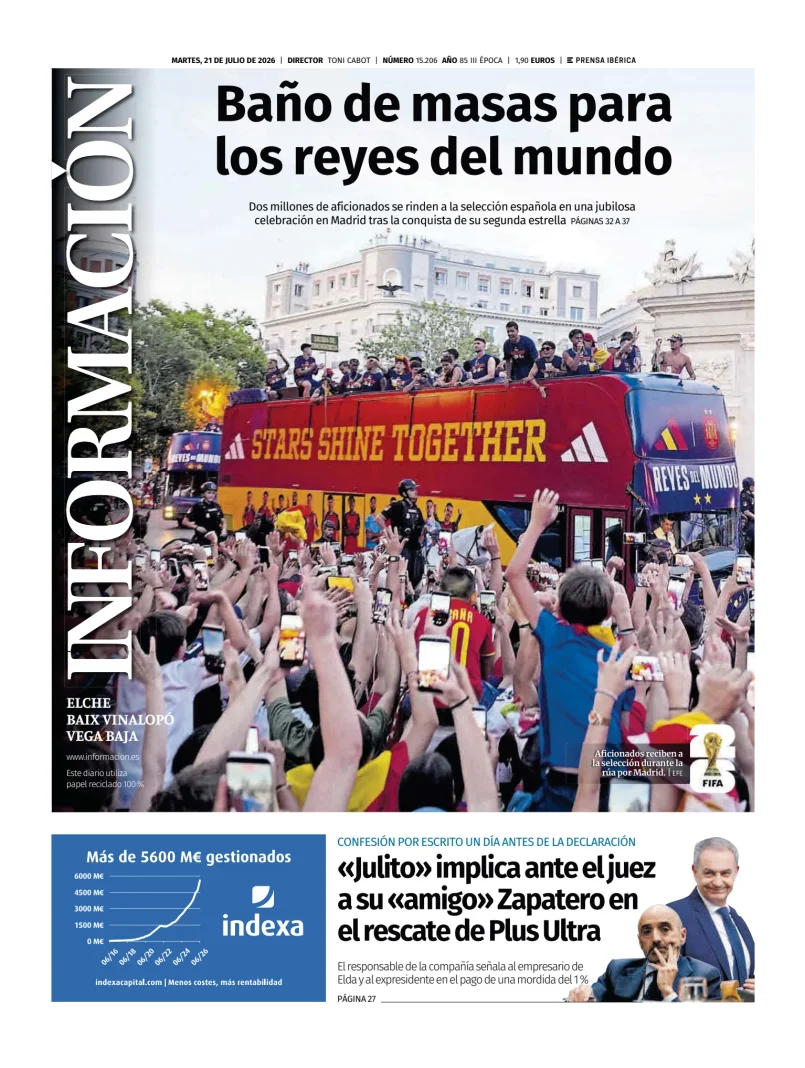 Diario Informacion (Elche y Vega Baja) — 21/07