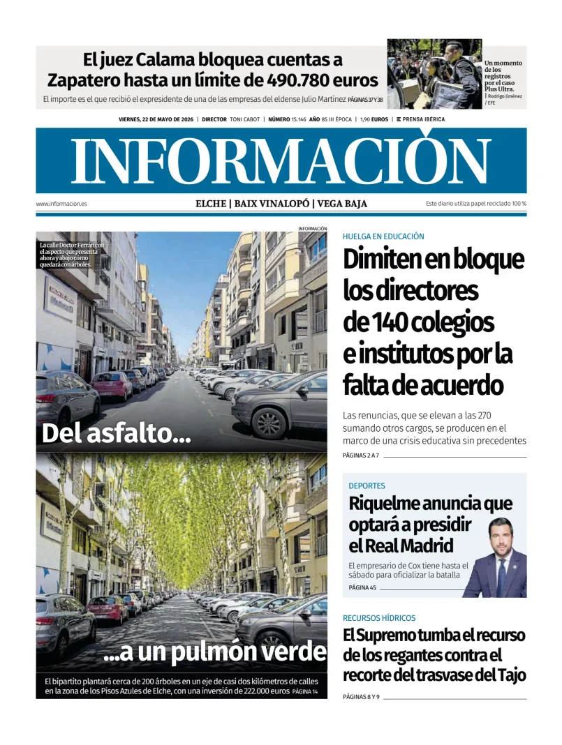Diario Informacion (Elche y Vega Baja) — 22/05