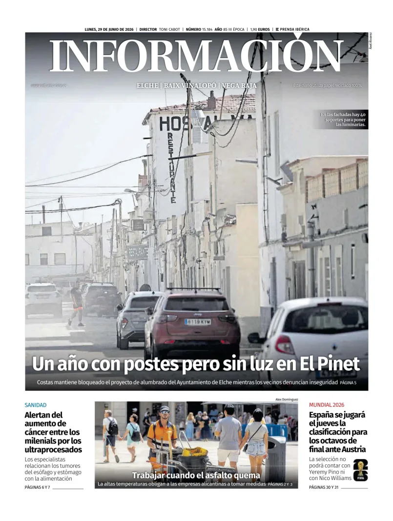 Diario Informacion (Elche y Vega Baja) — 29/06