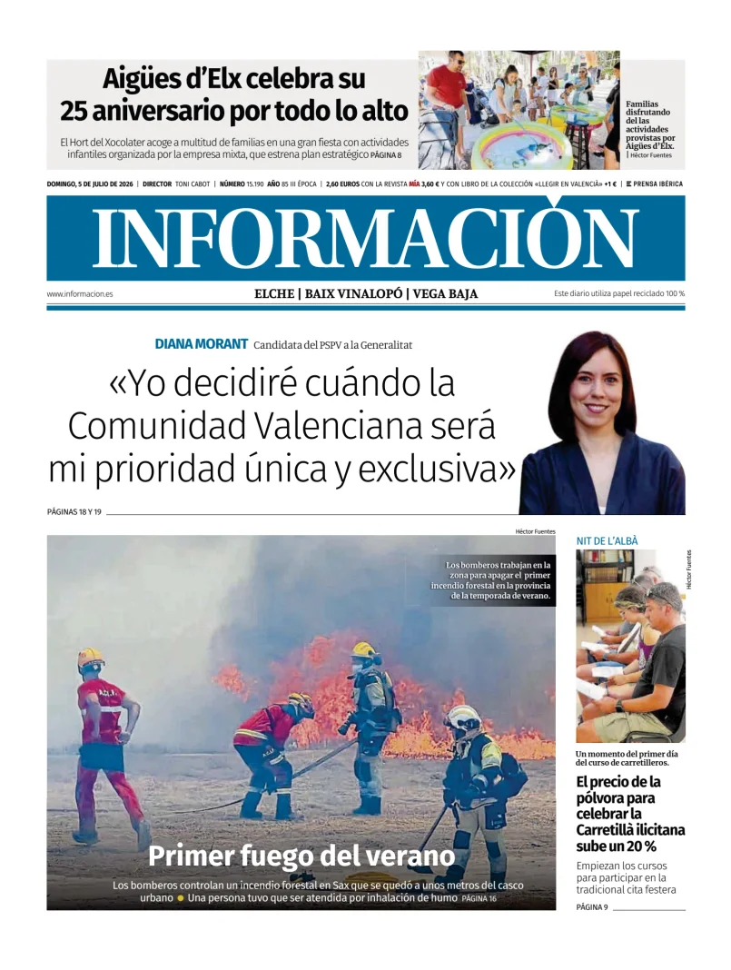 Diario Informacion (Elche y Vega Baja) — 05/07