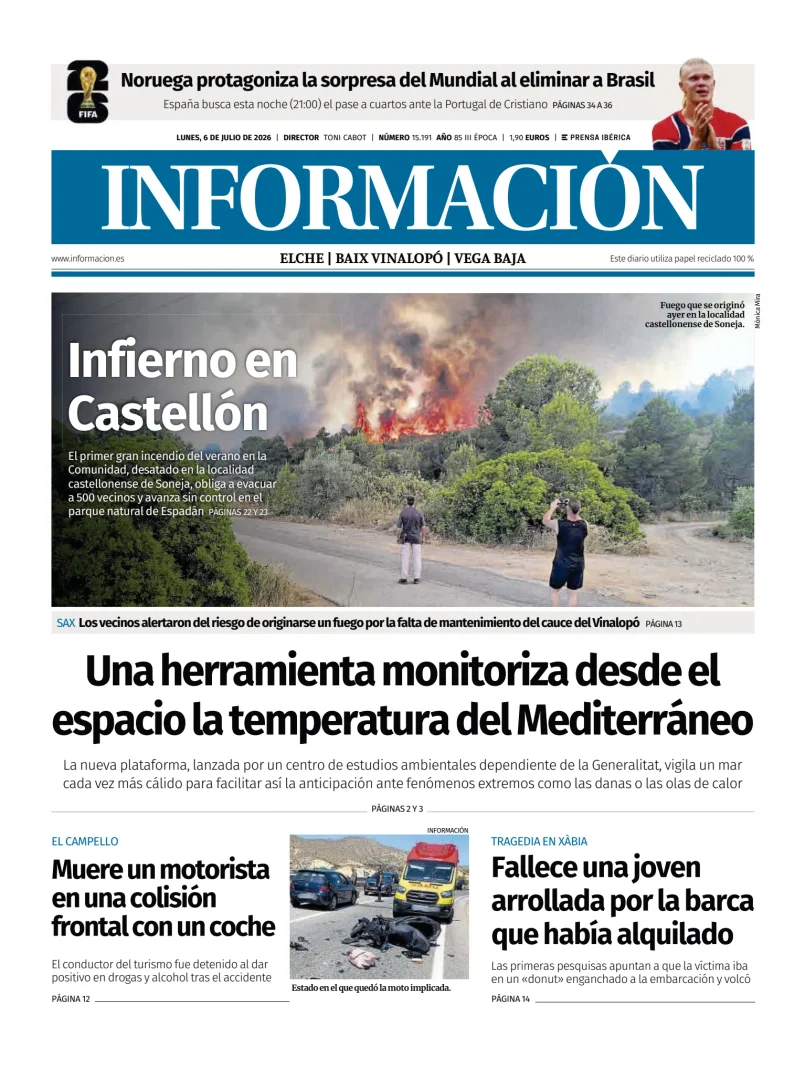 Diario Informacion (Elche y Vega Baja) — 06/07