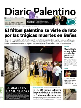 Portada de Diario Palentino, 2 de junio de 2026