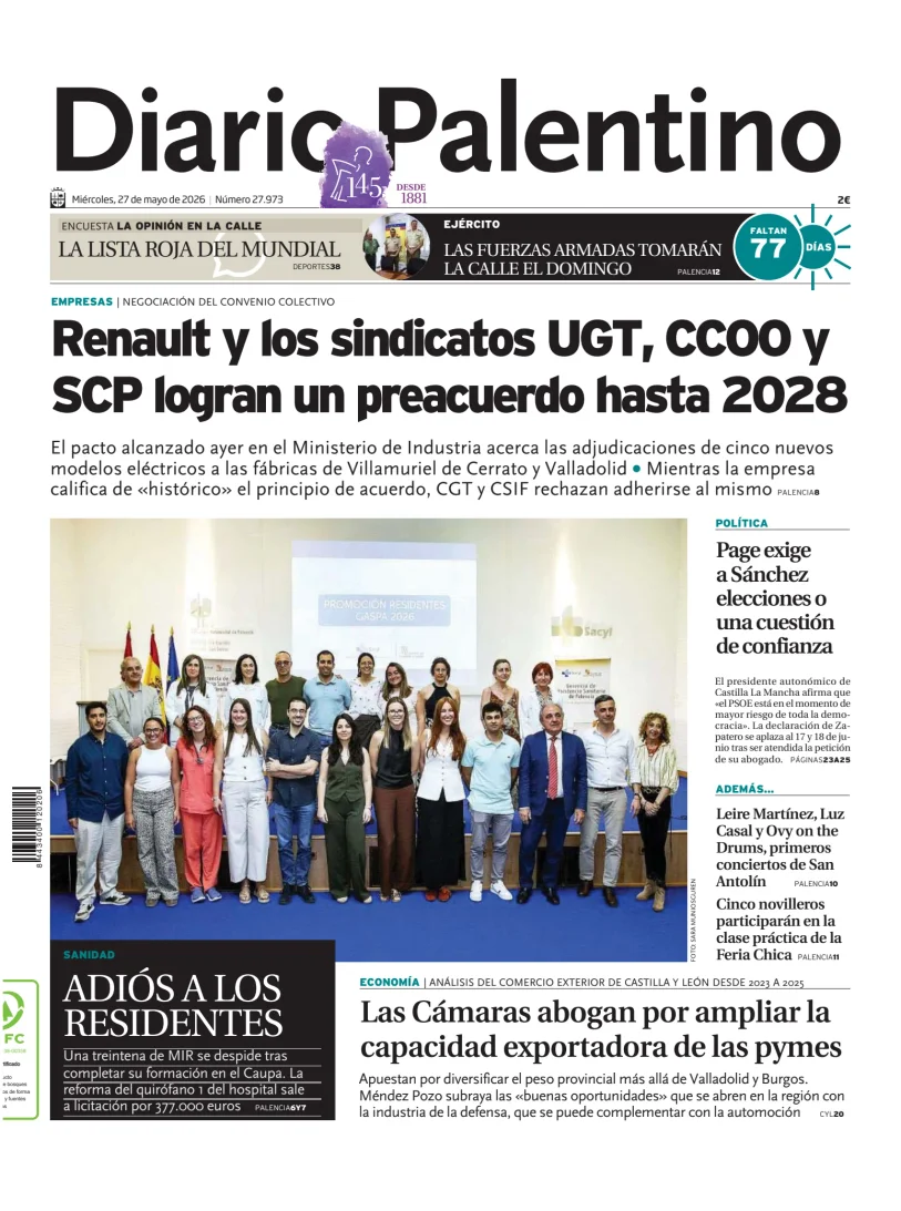 Diario Palentino — 27/05