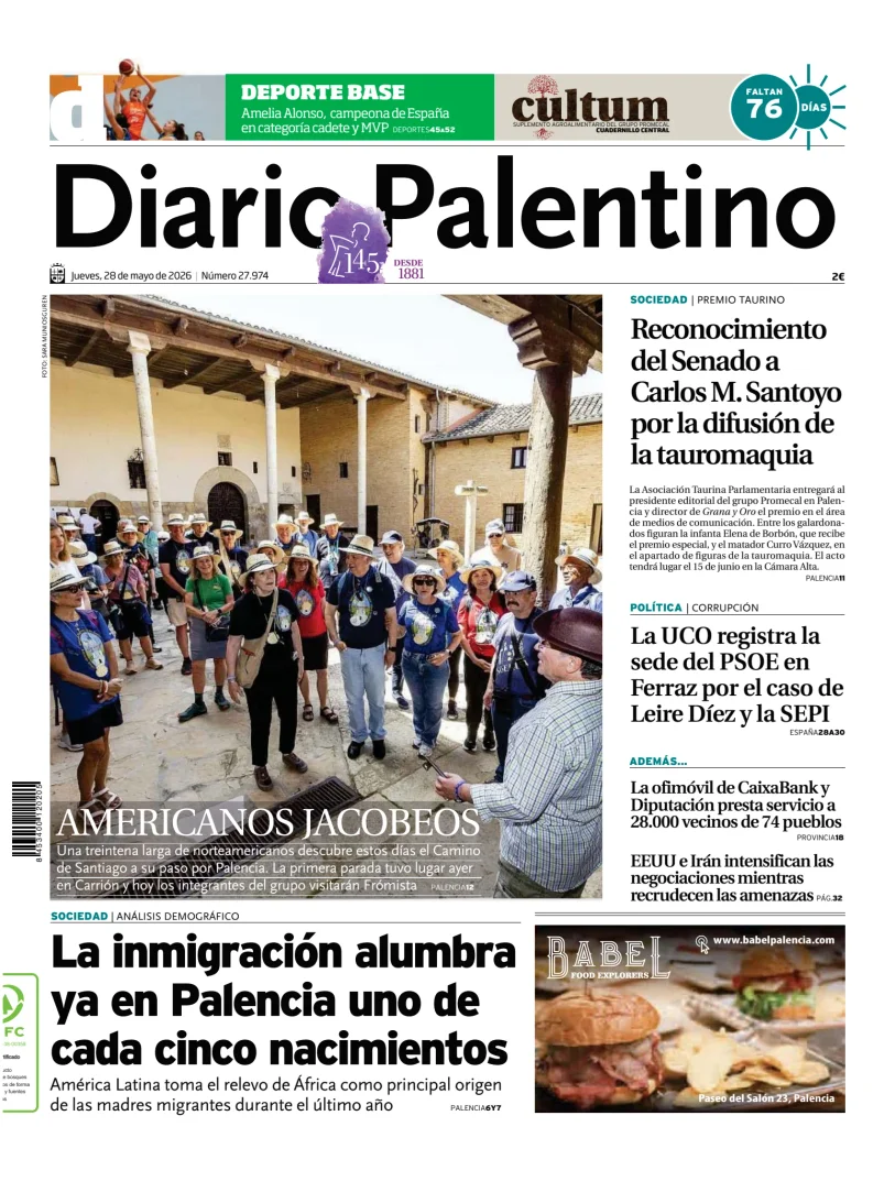 Diario Palentino — 28/05