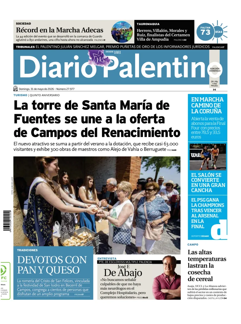 Diario Palentino — 31/05