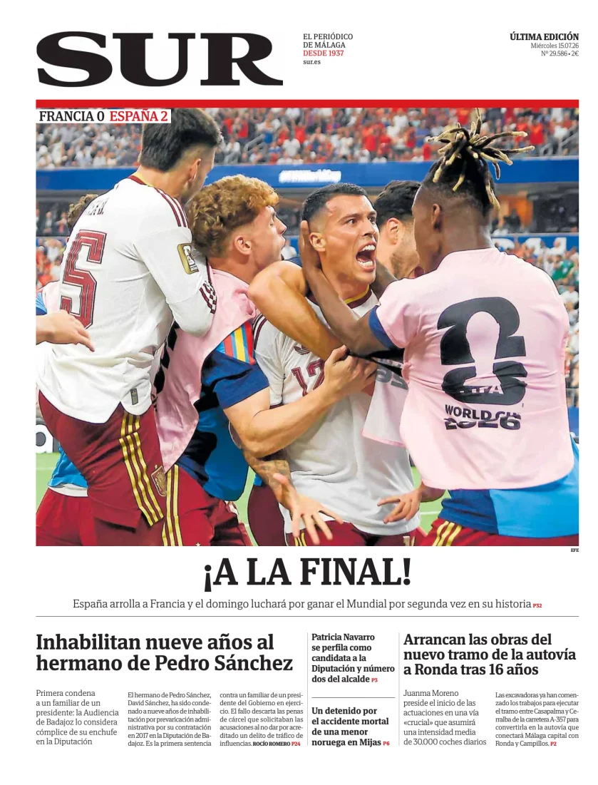 Diario Sur — 15/07