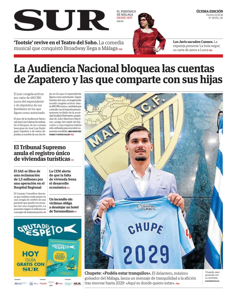 Diario Sur — 22/05