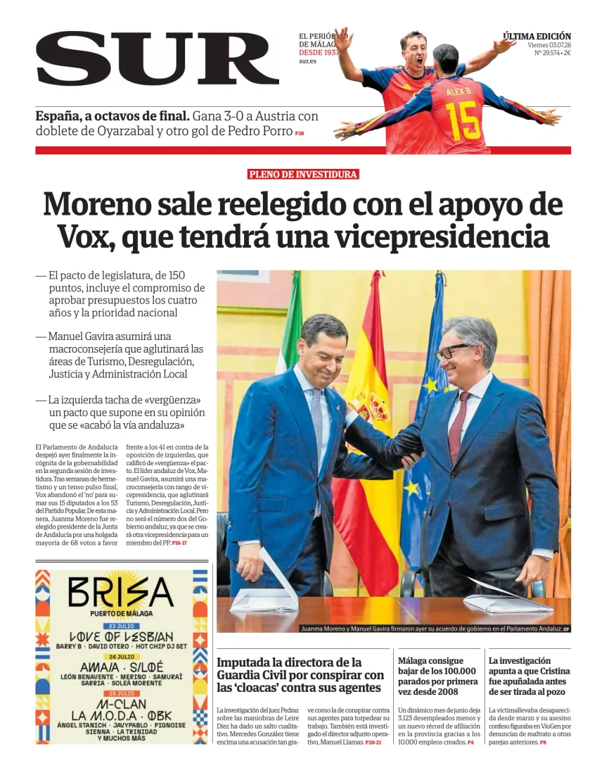 Diario Sur — 03/07