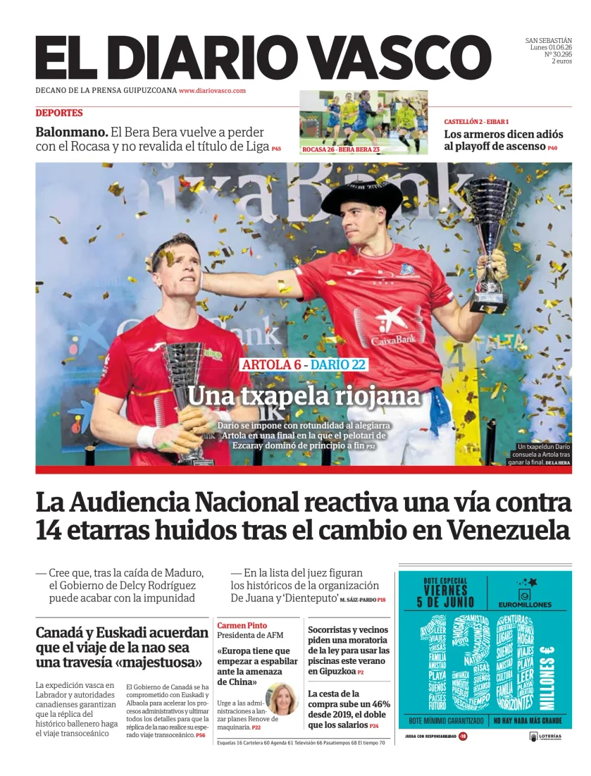 Diario Vasco — 01/06
