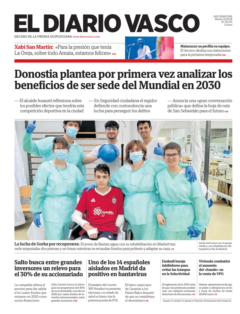 Diario Vasco — 12/05