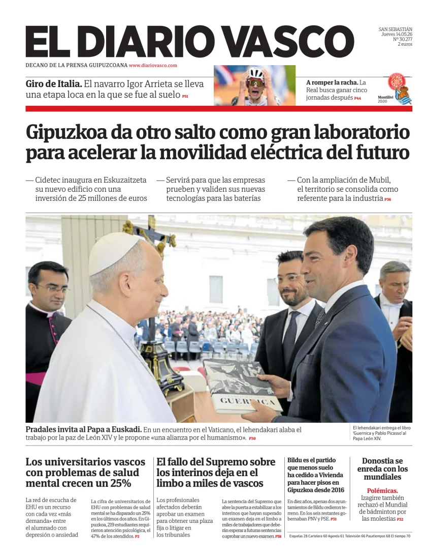 Diario Vasco — 14/05