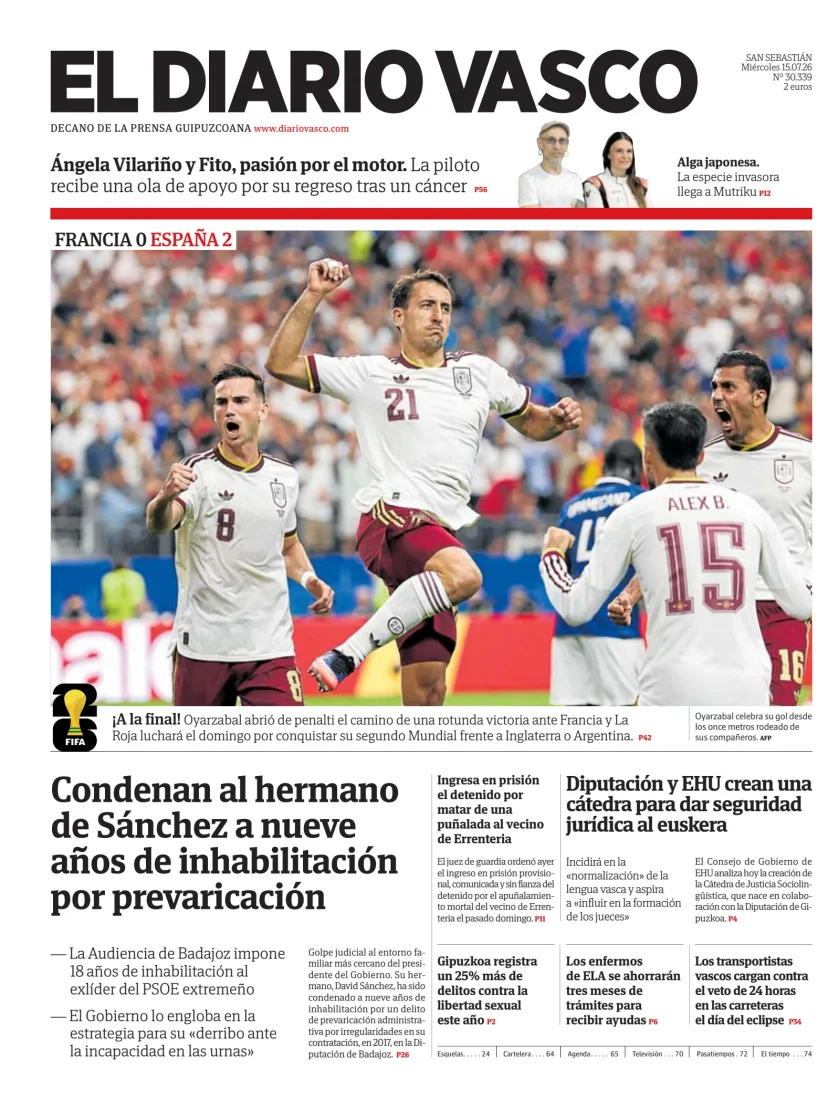 Diario Vasco — 15/07