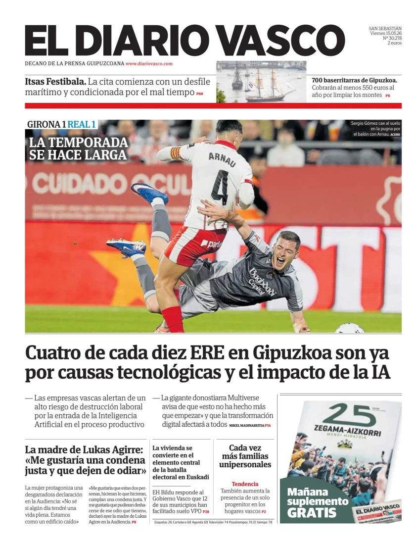 Diario Vasco — 15/05