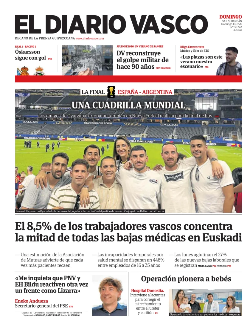 Diario Vasco — 19/07