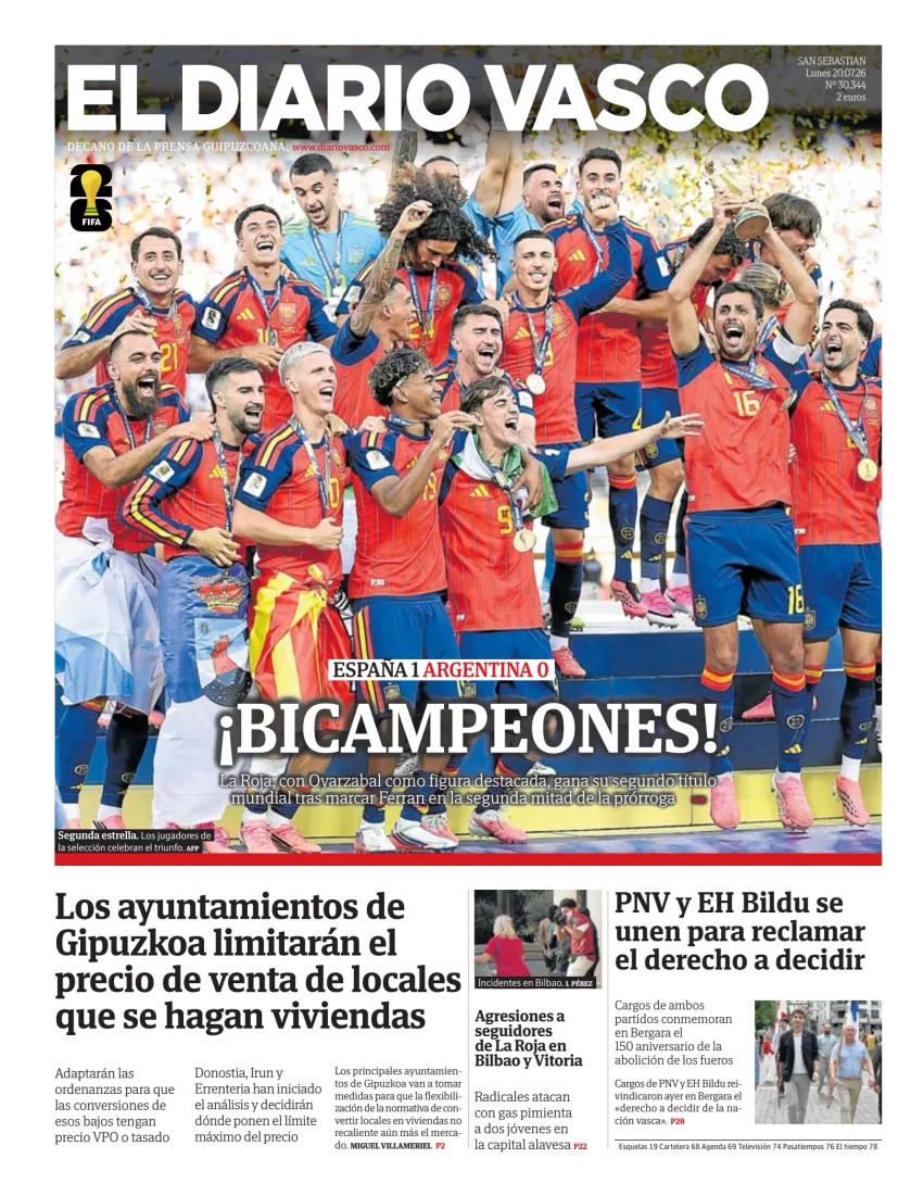 Diario Vasco — 20/07