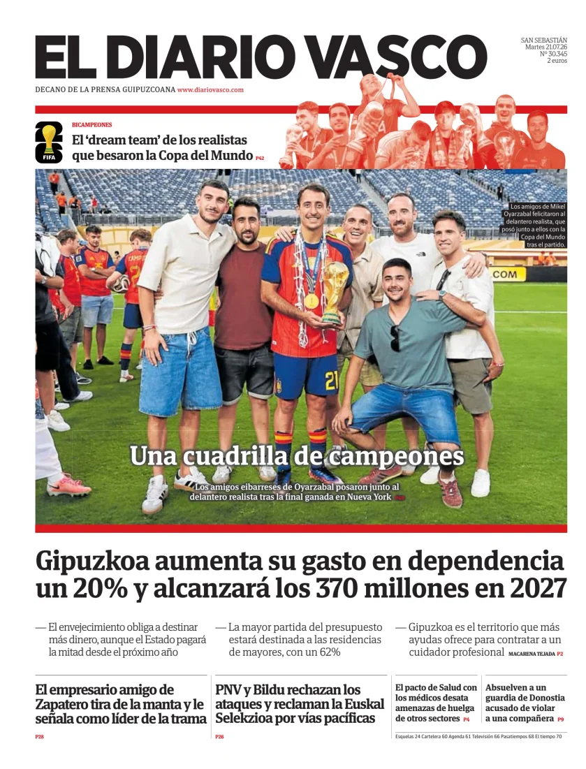 Diario Vasco — 21/07