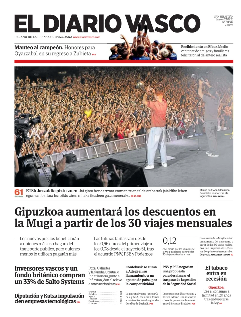 Diario Vasco — 23/07