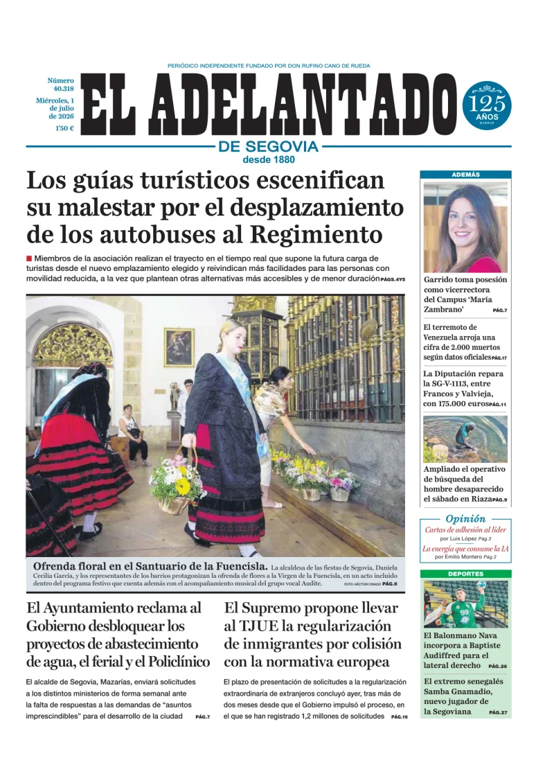 El Adelantado de Segovia — 01/07