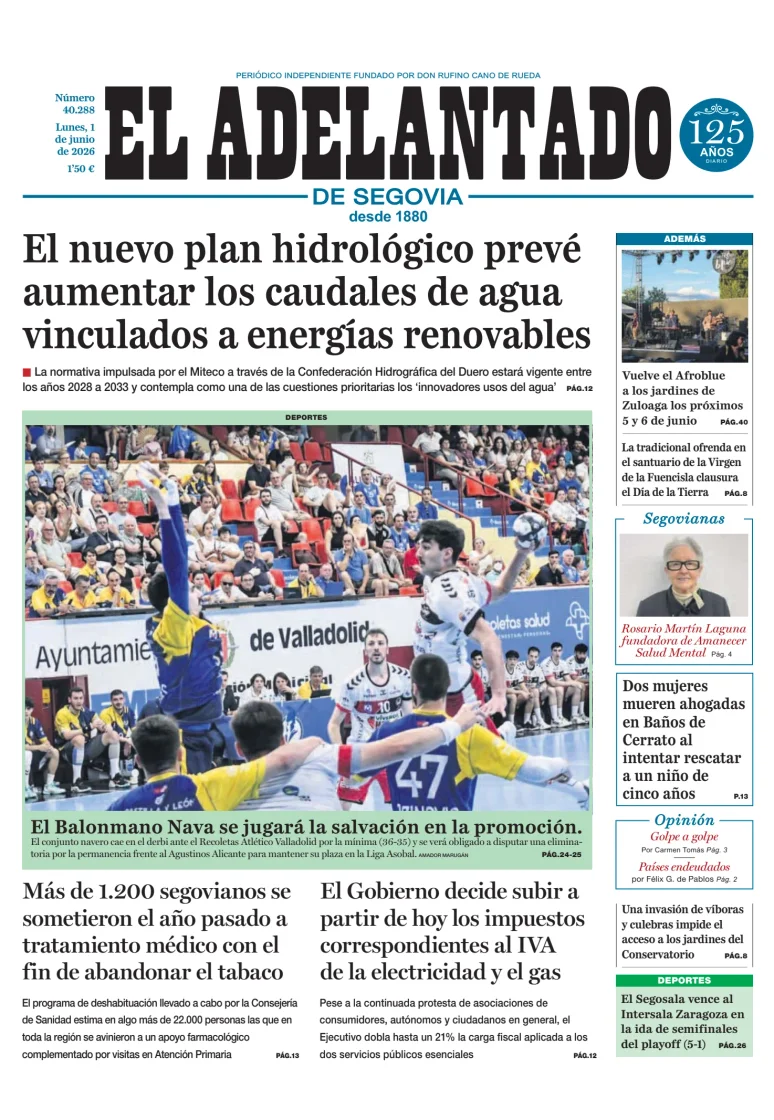 El Adelantado de Segovia — 01/06