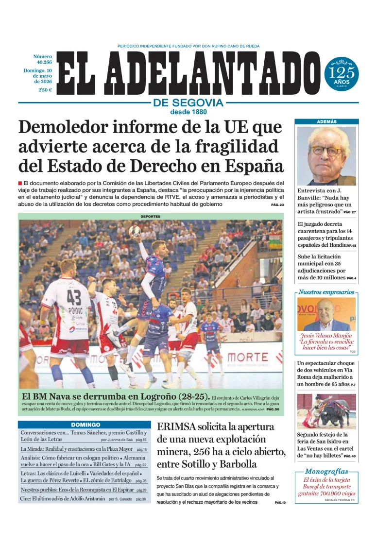 El Adelantado de Segovia — 10/05