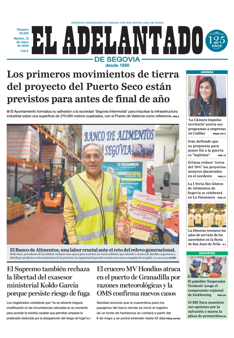 El Adelantado de Segovia — 12/05