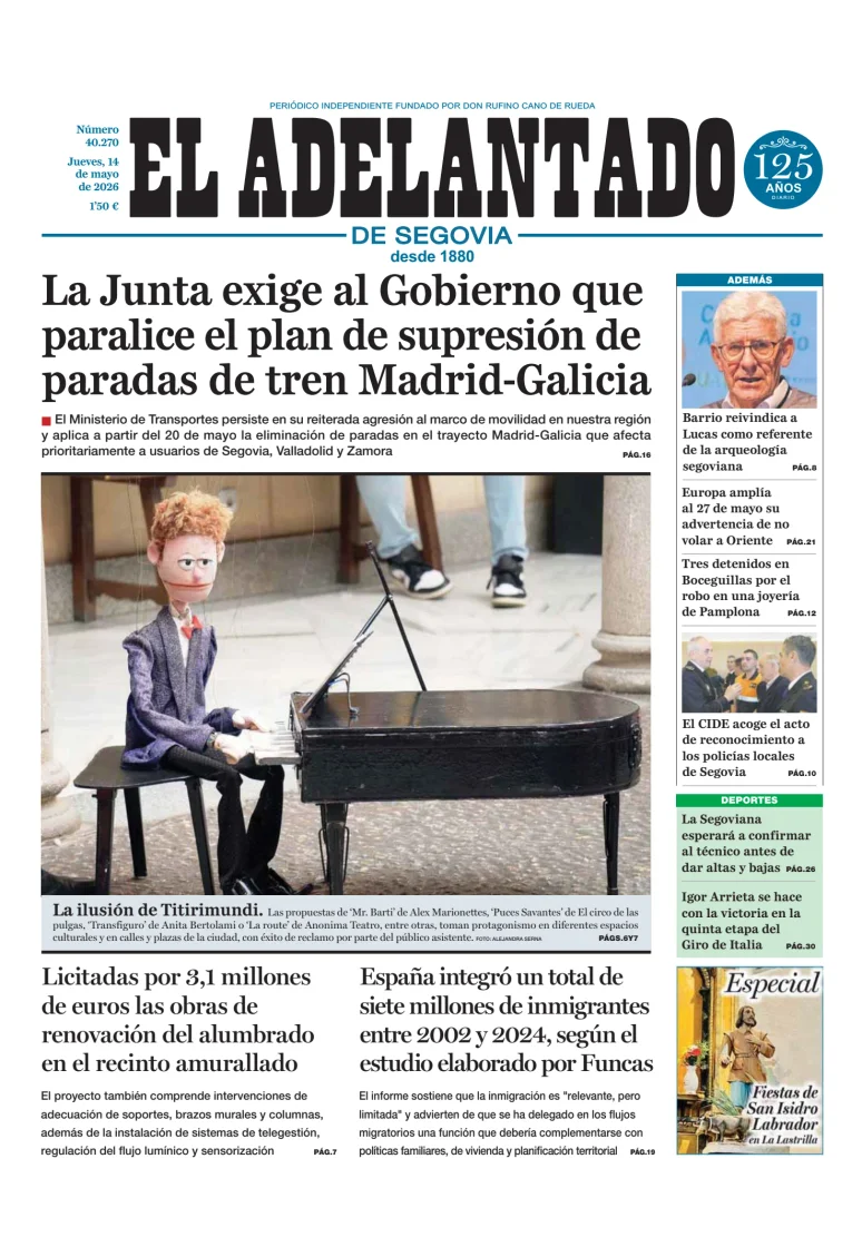 El Adelantado de Segovia — 14/05
