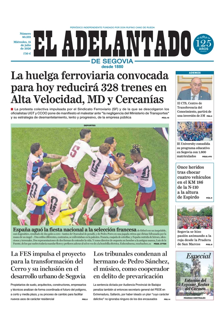 El Adelantado de Segovia — 15/07