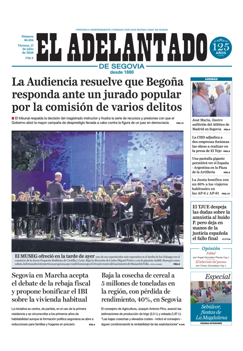 El Adelantado de Segovia — 17/07