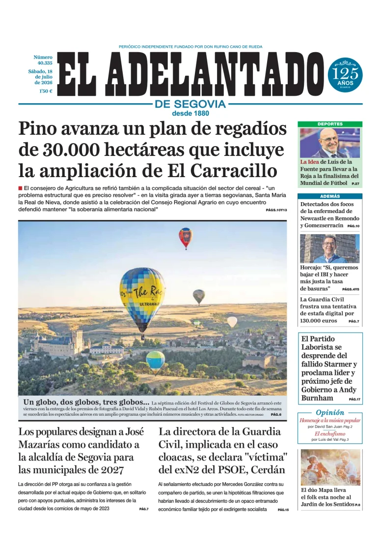 El Adelantado de Segovia — 18/07