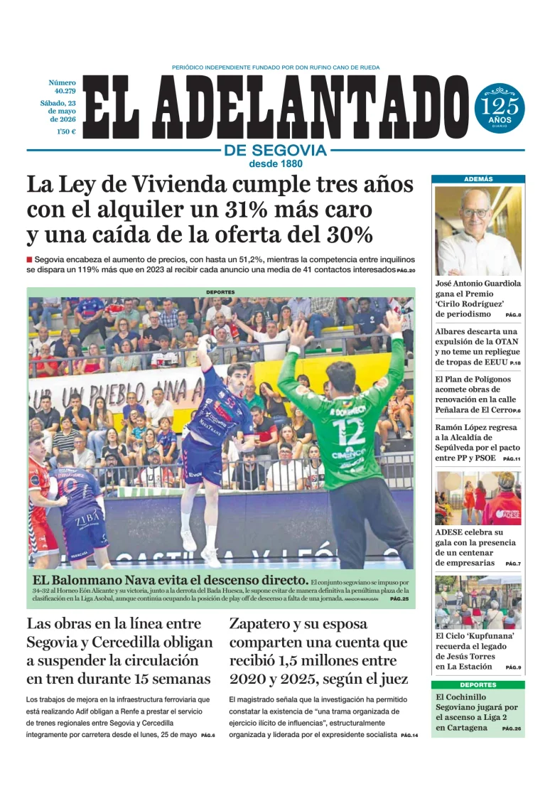 El Adelantado de Segovia — 23/05