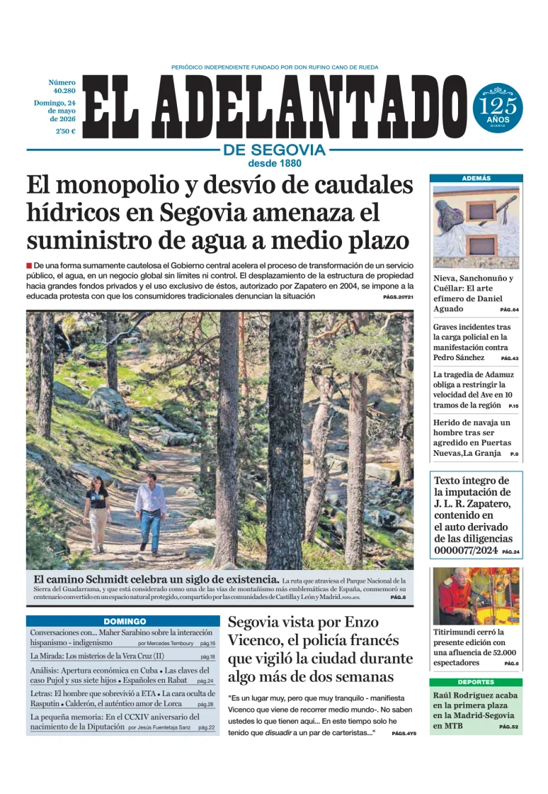 El Adelantado de Segovia — 24/05