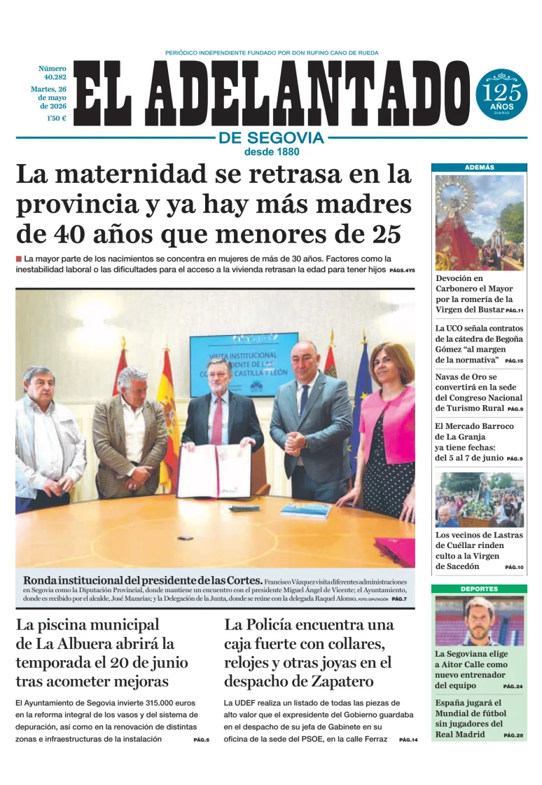 El Adelantado de Segovia — 26/05