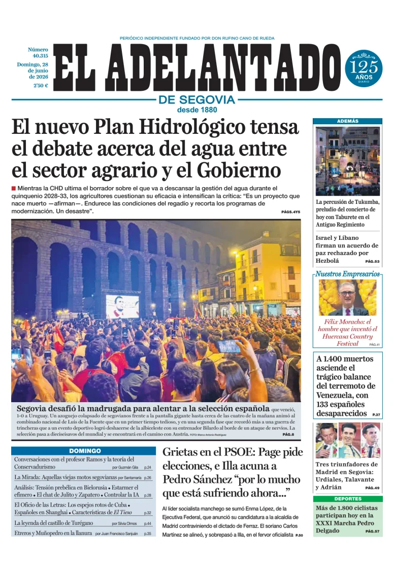 El Adelantado de Segovia — 28/06