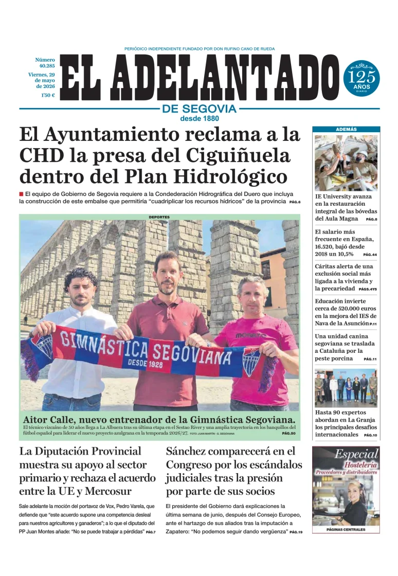 El Adelantado de Segovia — 29/05