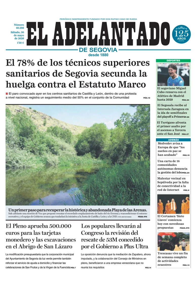 El Adelantado de Segovia — 30/05