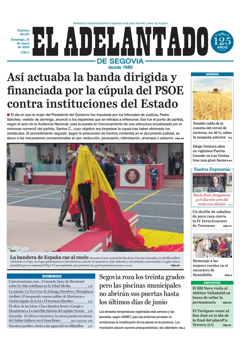 El Adelantado de Segovia — 31/05