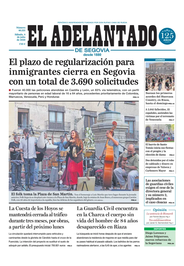 El Adelantado de Segovia — 04/07