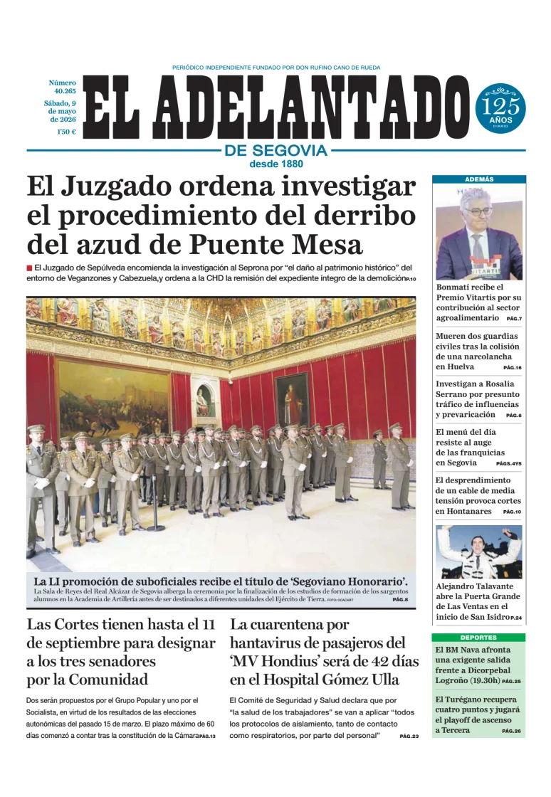 El Adelantado de Segovia — 09/05