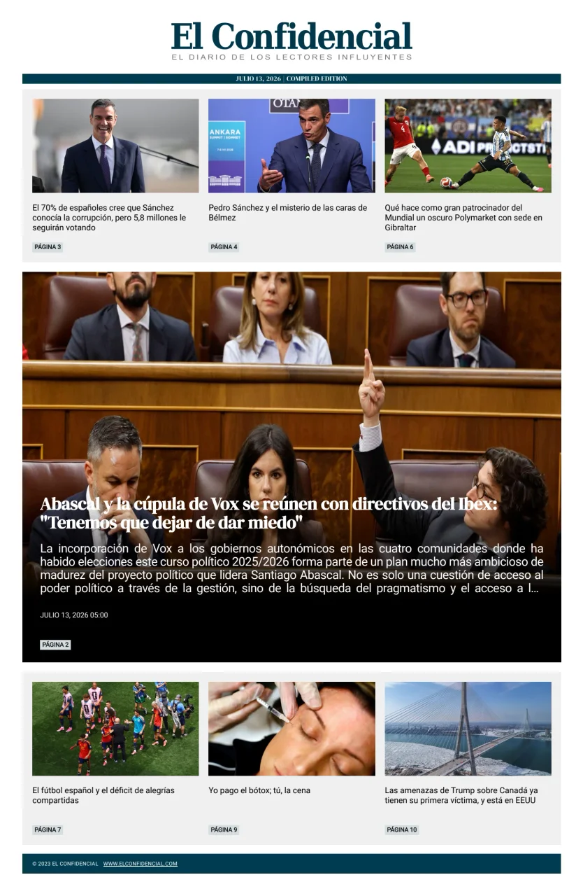 El Confidencial — 13/07
