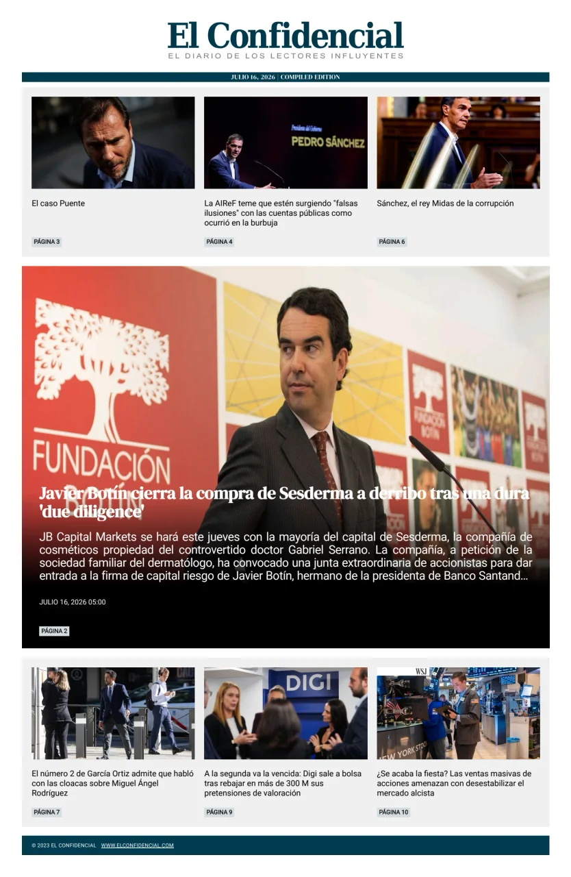 El Confidencial — 16/07