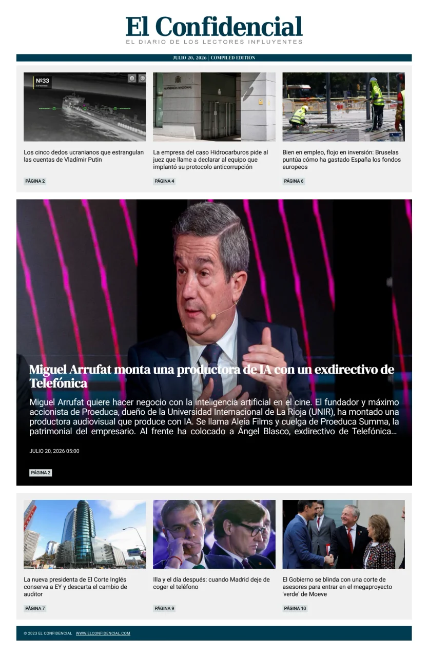 El Confidencial — 20/07