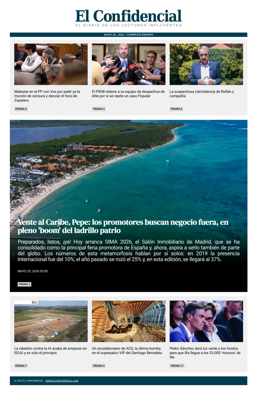 El Confidencial — 20/05