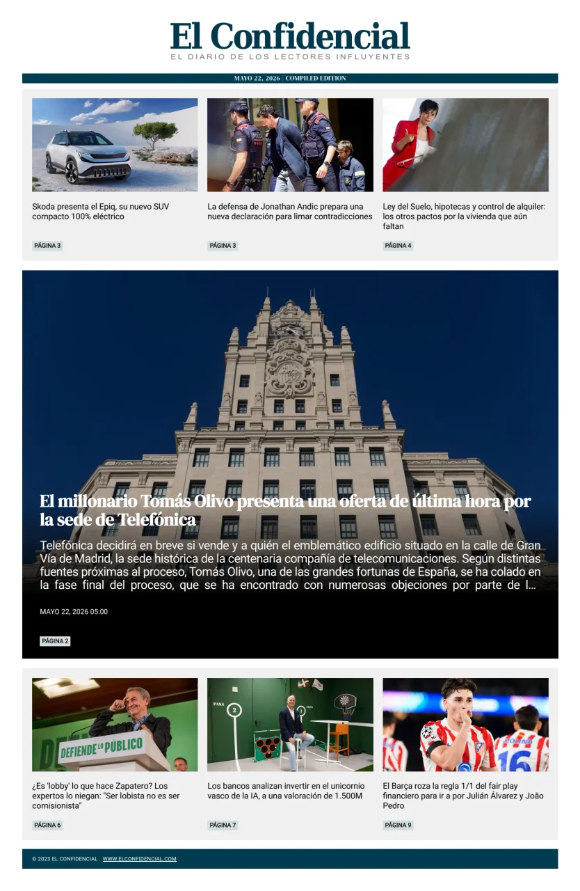 El Confidencial — 22/05