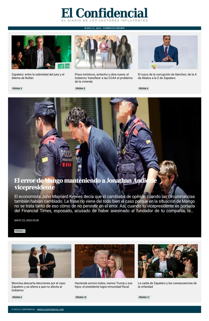 El Confidencial — 23/05