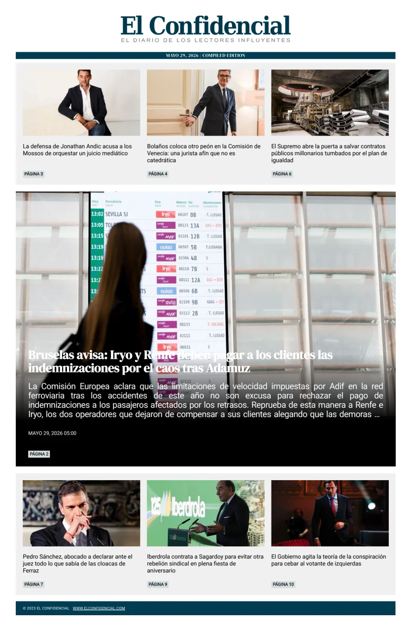 El Confidencial — 29/05